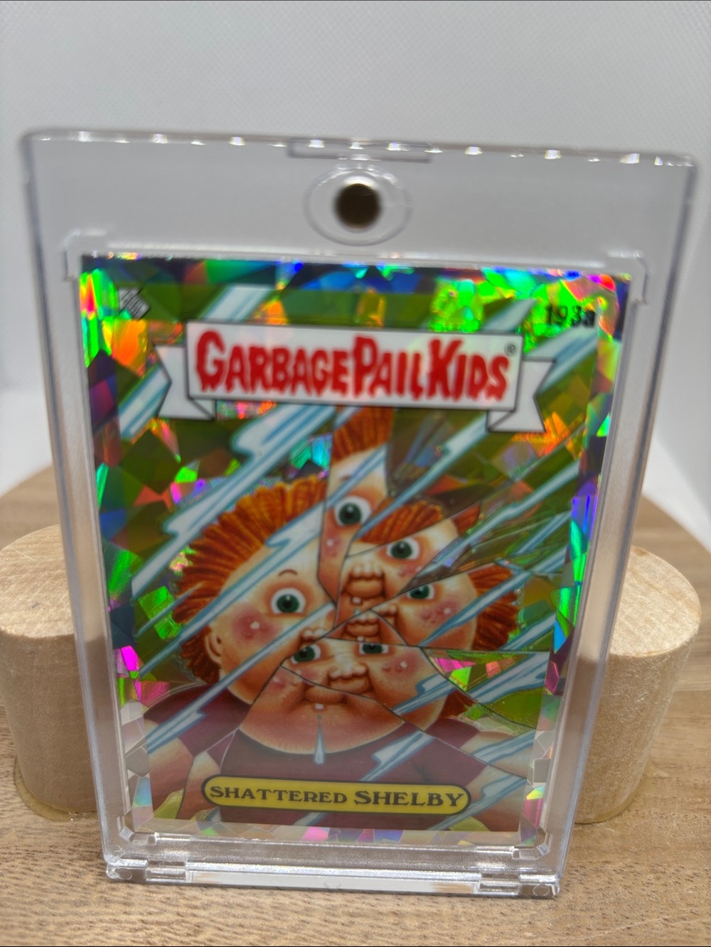Garbage Pail Kids Shattered Shelby Holographic Card - Multicolor